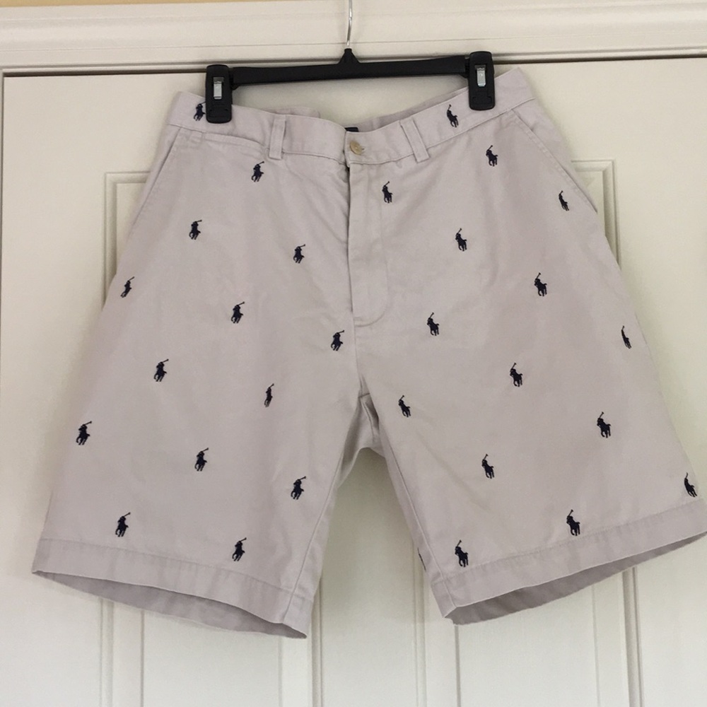 Mens Polo Prospect short w/embroidered polo player